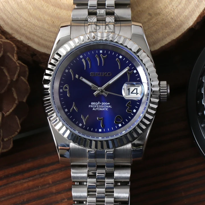 SEIKOJUST ARABIC ROYAL BLUE