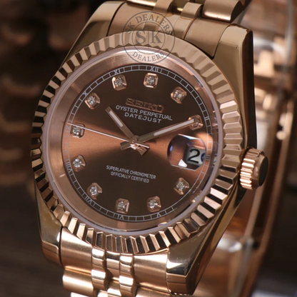 SEIKOJUST CHOCOLATE CRYSTALS ROSE GOLD