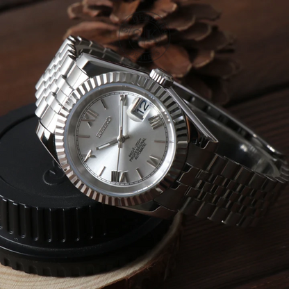 SEIKOJUST ROMAN SILVER