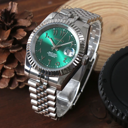 SEIKOJUST ROYAL GREEN ARABIC