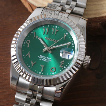 SEIKOJUST ROYAL GREEN ARABIC