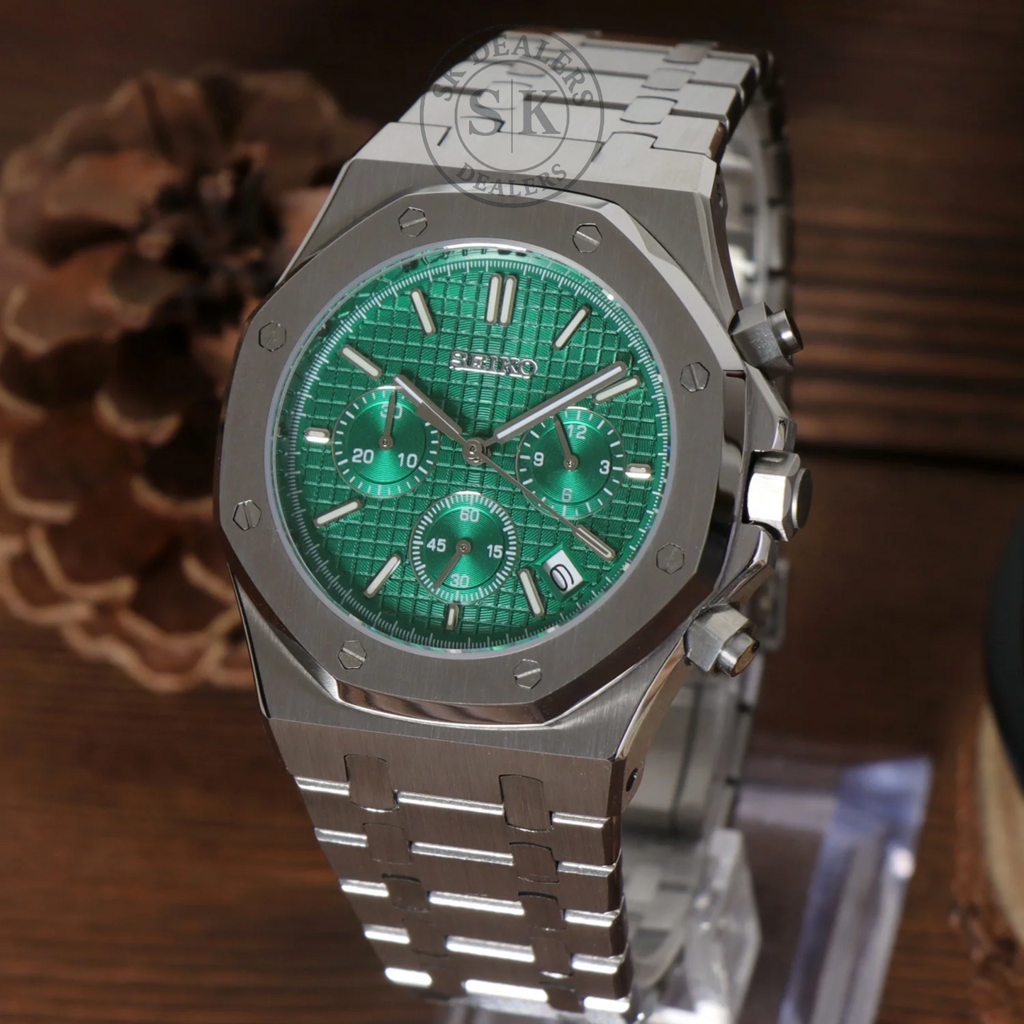 ROYAL SEIKOAK CHRONO GREEN