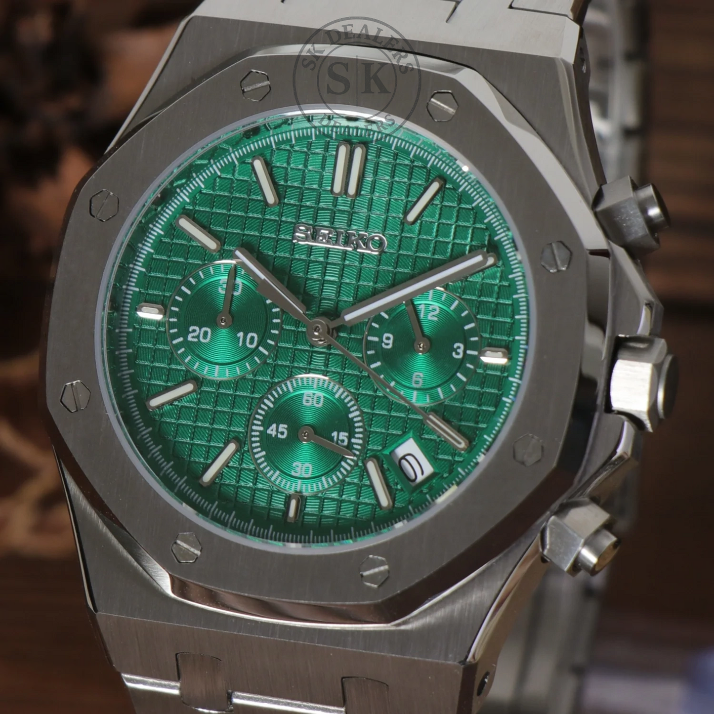 ROYAL SEIKOAK CHRONO GREEN