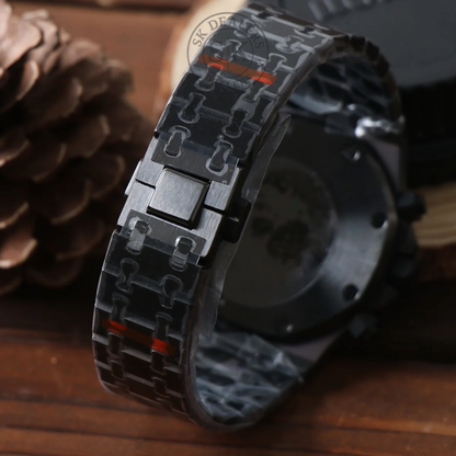 ROYAL SEIKOAK CHRONO TRIPLE BLACK