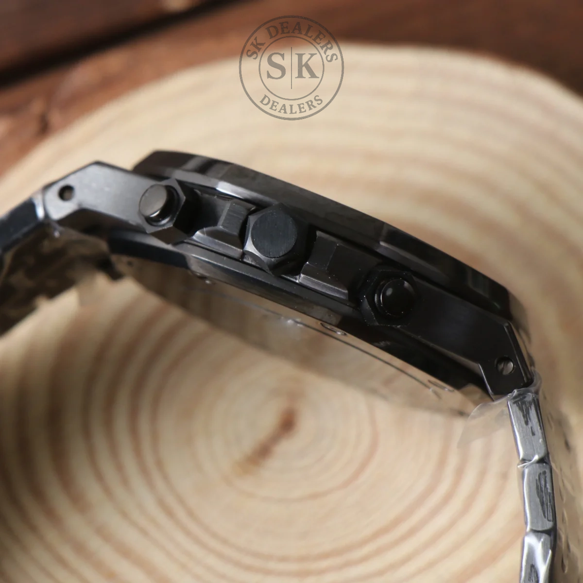 ROYAL SEIKOAK CHRONO TRIPLE BLACK