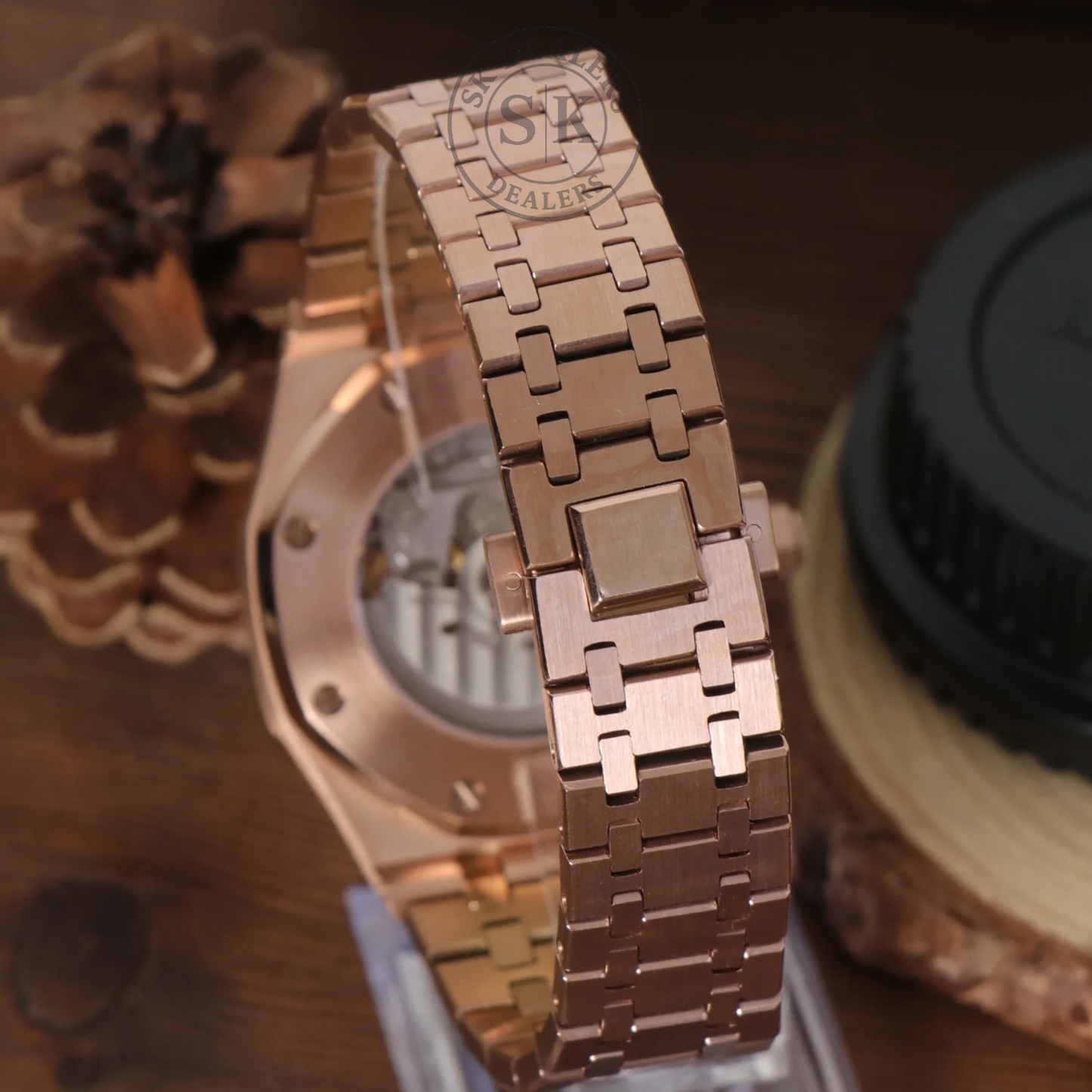 ROYAL SEIKOAK ROSE GOLD SKELETON