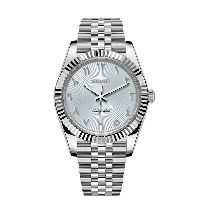 SEIKOJUST WHITE ARABIC TEXTURED