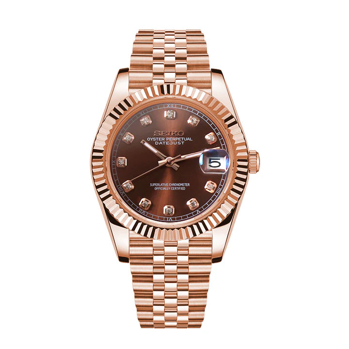 SEIKOJUST CHOCOLATE CRYSTALS ROSE GOLD