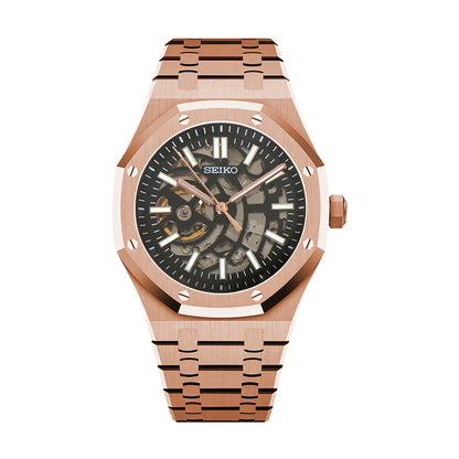 ROYAL SEIKOAK ROSE GOLD SKELETON