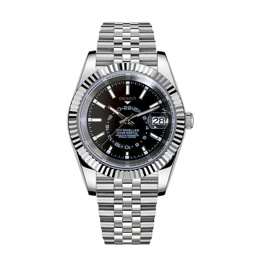 SEIKOJUST SKY DWELLER BLACK